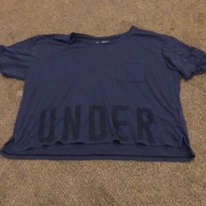 Adorbs under armor crop top!